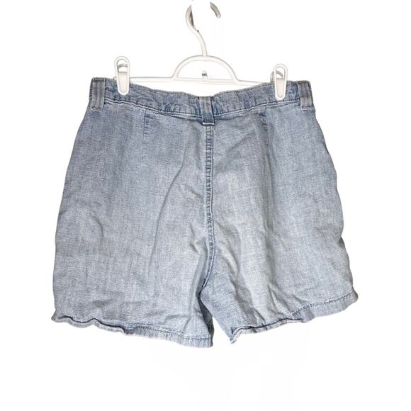 Vintage Riders Light Wash High Waisted Shorts HiRise Casual Everyday Summer - Picture 2 of 8